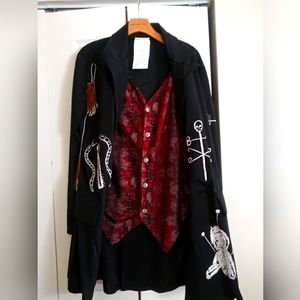 Halloween voodoo witchdoctor costume( men's)